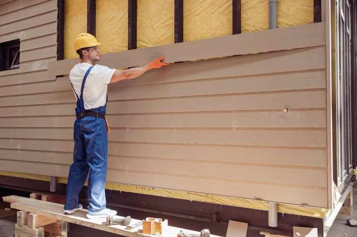 Hardie plank installation
