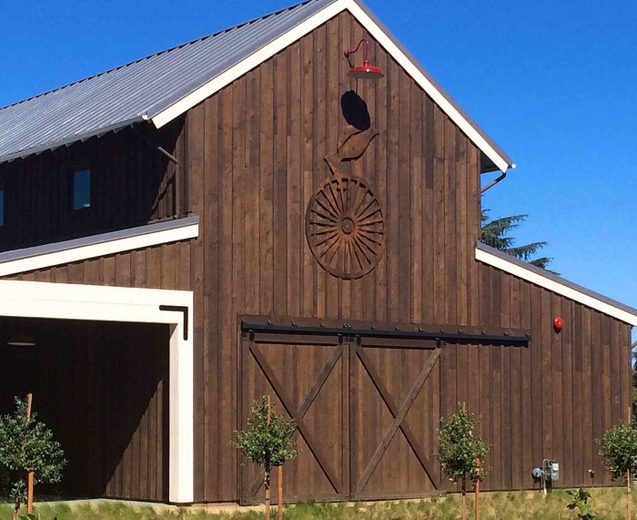 Barn wood siding