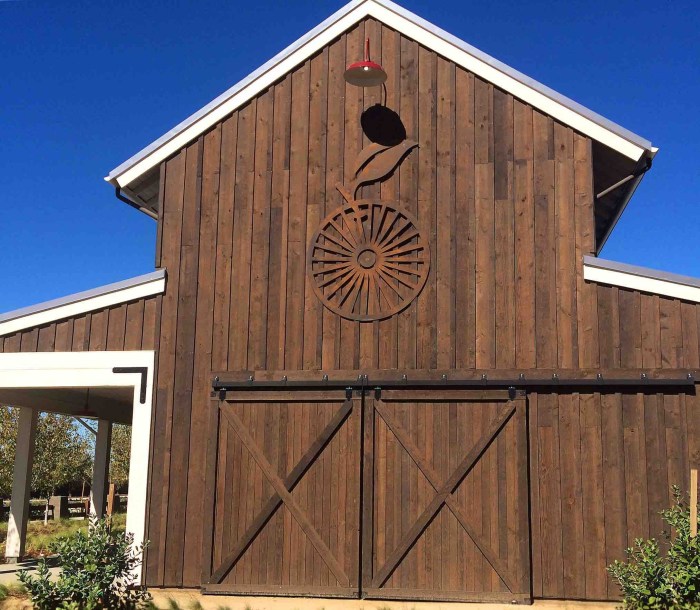 Barn wood siding