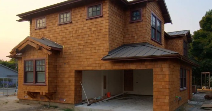 Composite cedar shake siding