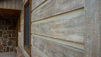 Log siding wall everlog section concrete larger version click