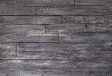 Burnt wood siding