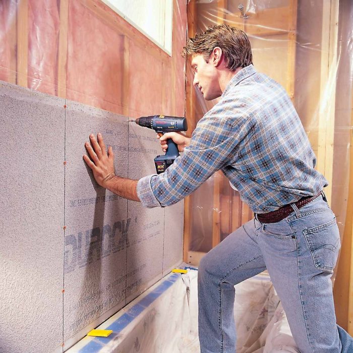 Hardie cement board