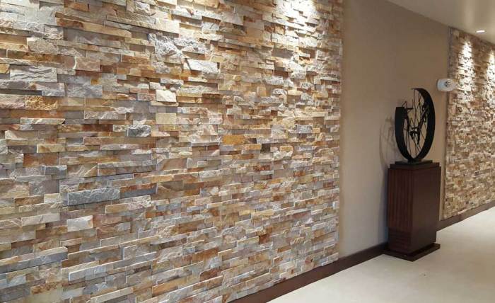 Stone paneling