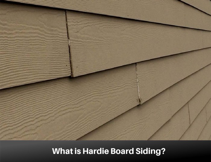 Hardie cement siding