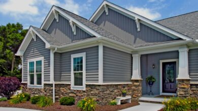 Siding vinyl combinations schemes roof exteriors craftsman