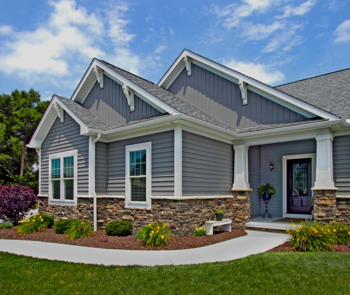 Exterior vinyl siding