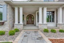 Exterior stone siding