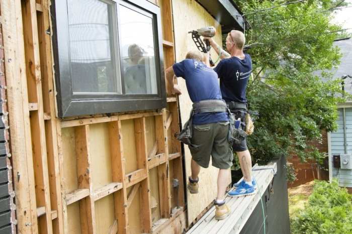 Wood siding replacement