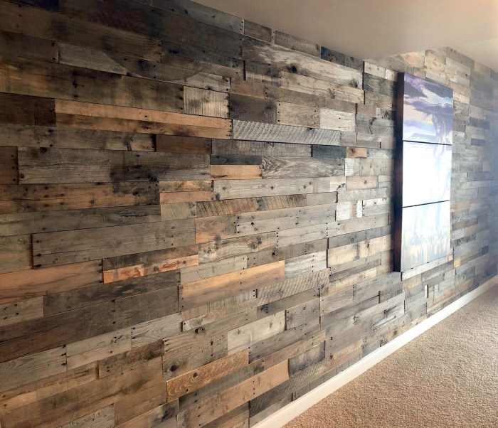 Reclaimed wood siding