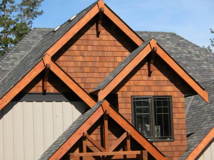 Composite cedar shake siding