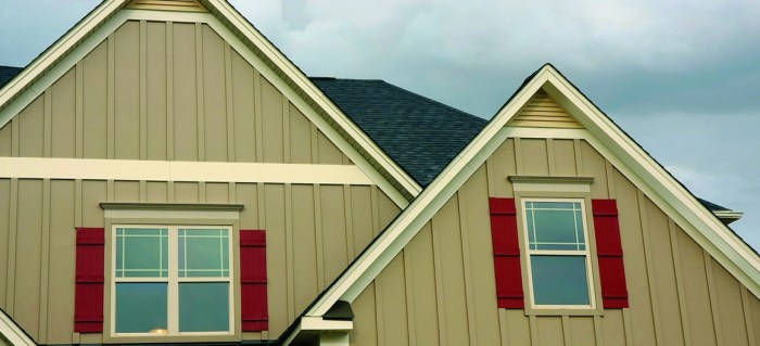 Hardie board vertical siding