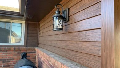 Wood siding batten board grain like looks steel look exterior without work beautiful dark ponderosa pine