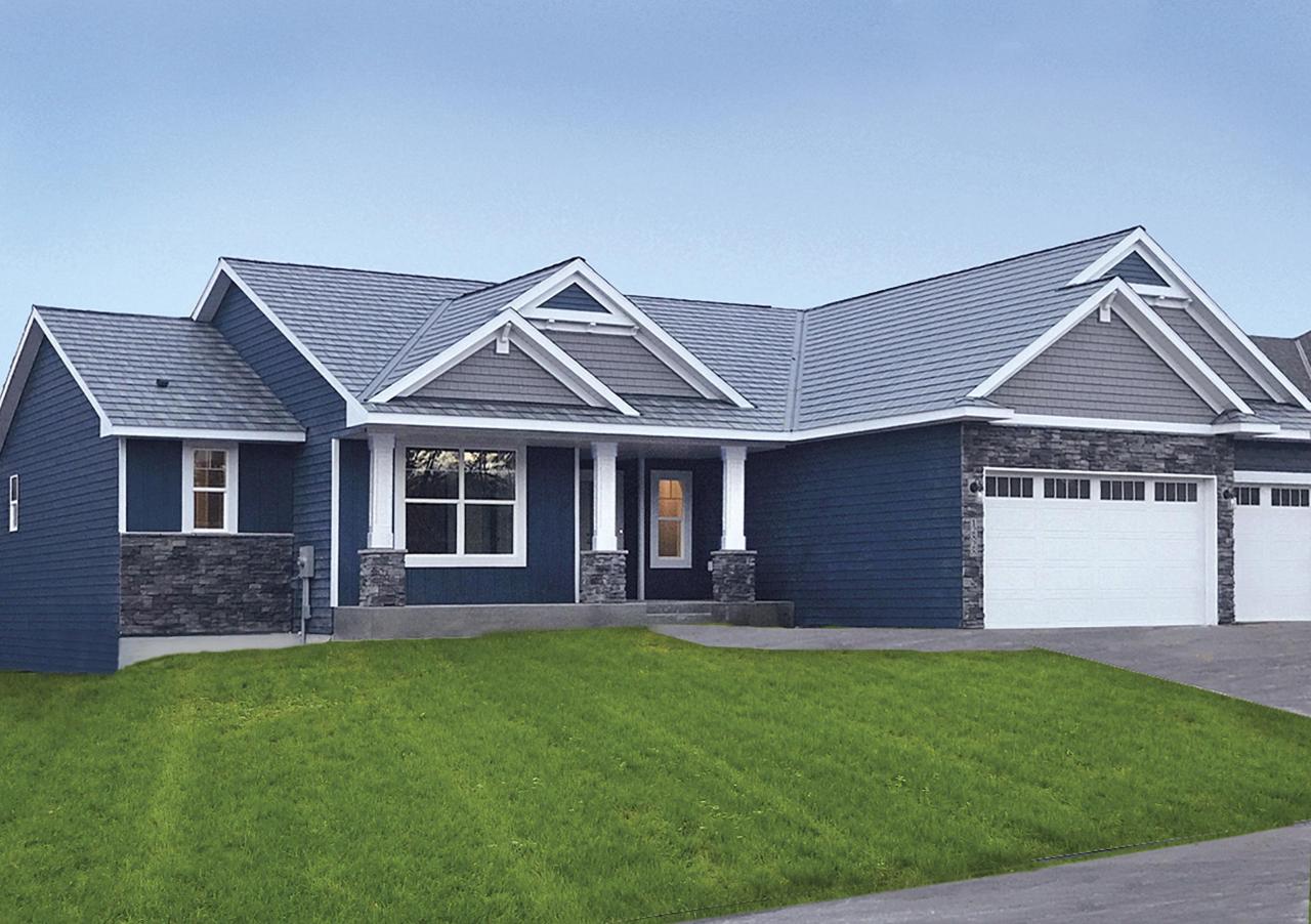 Siding metal steel edco exterior roof color blue vinyl combinations colors products shingles trends house houses batten board roofing style