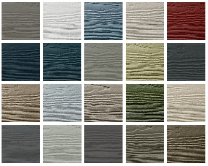 Hardie siding choosing