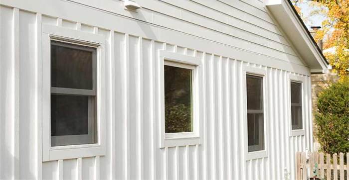 James hardie vertical siding